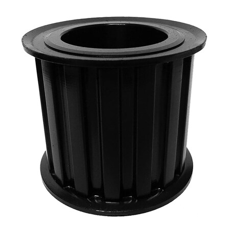 B&B Manufacturing TL24H200, Timing Pulley, Cast Iron, Black Oxide,  TL24H200